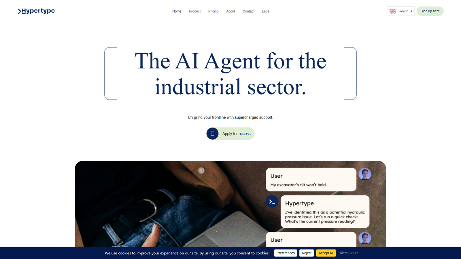 Hypertype — интерфейс нейросети Hypertype — интерфейс нейросети
