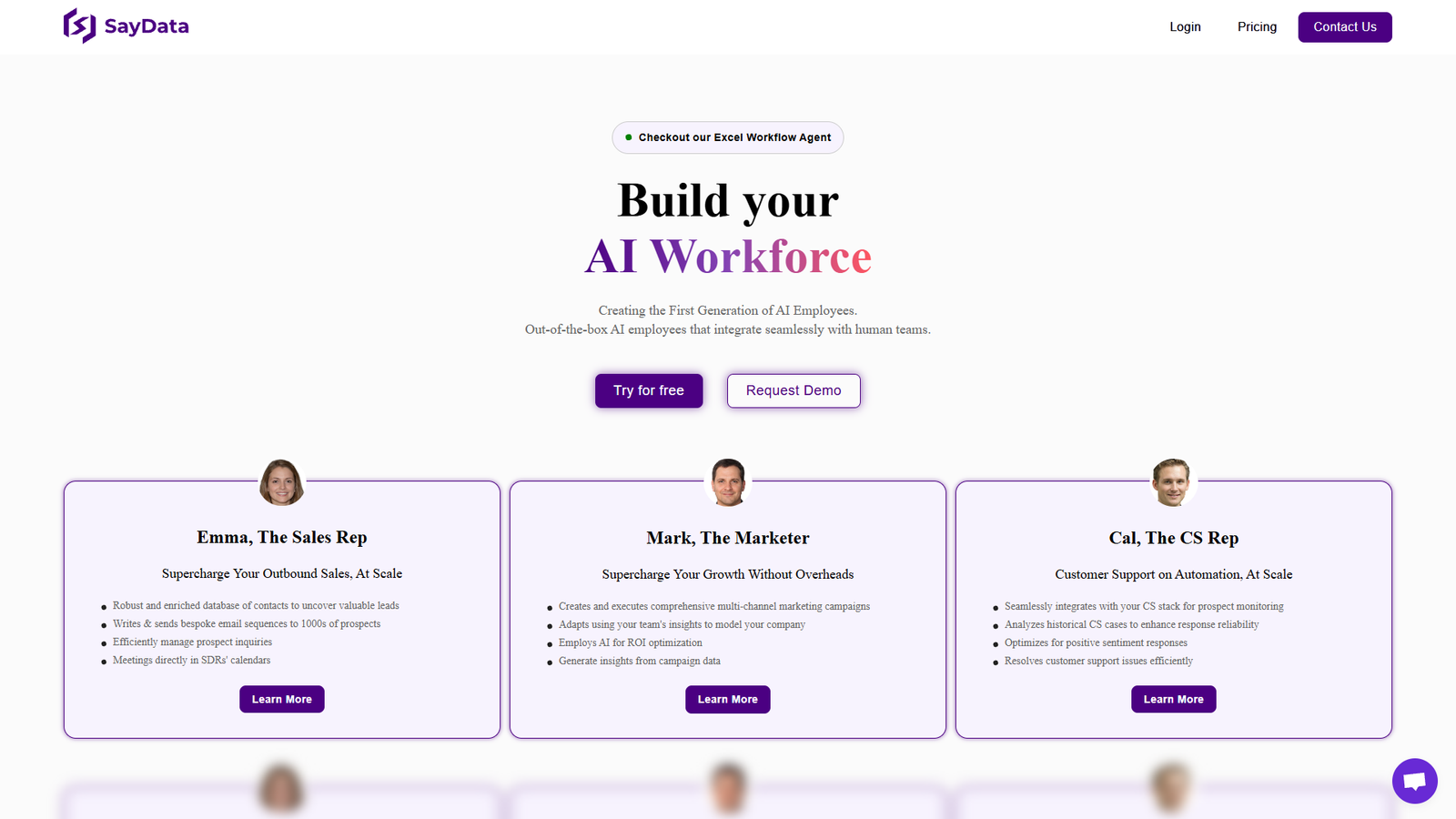 SayData — интерфейс нейросети SayData — интерфейс нейросети