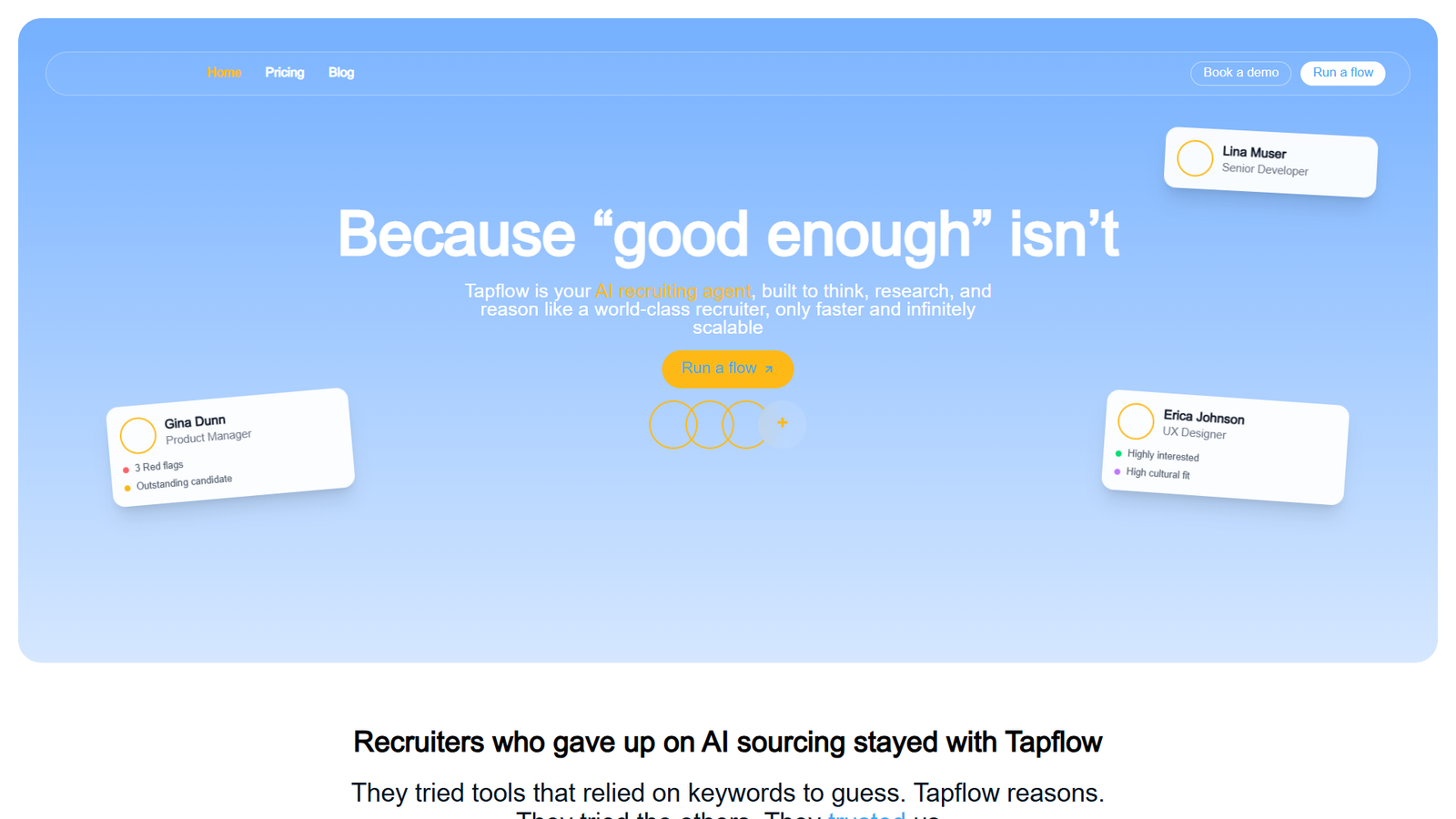 Tapflow — интерфейс нейросети Tapflow — интерфейс нейросети