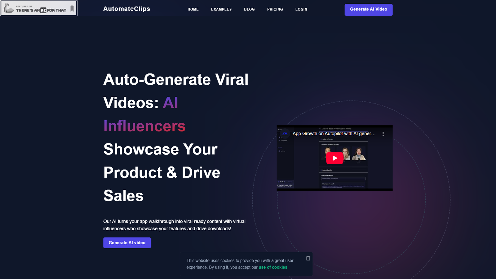 AutomateClips — интерфейс нейросети AutomateClips — интерфейс нейросети