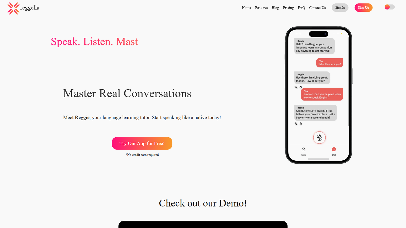 Reggie — интерфейс нейросети Reggie — интерфейс нейросети