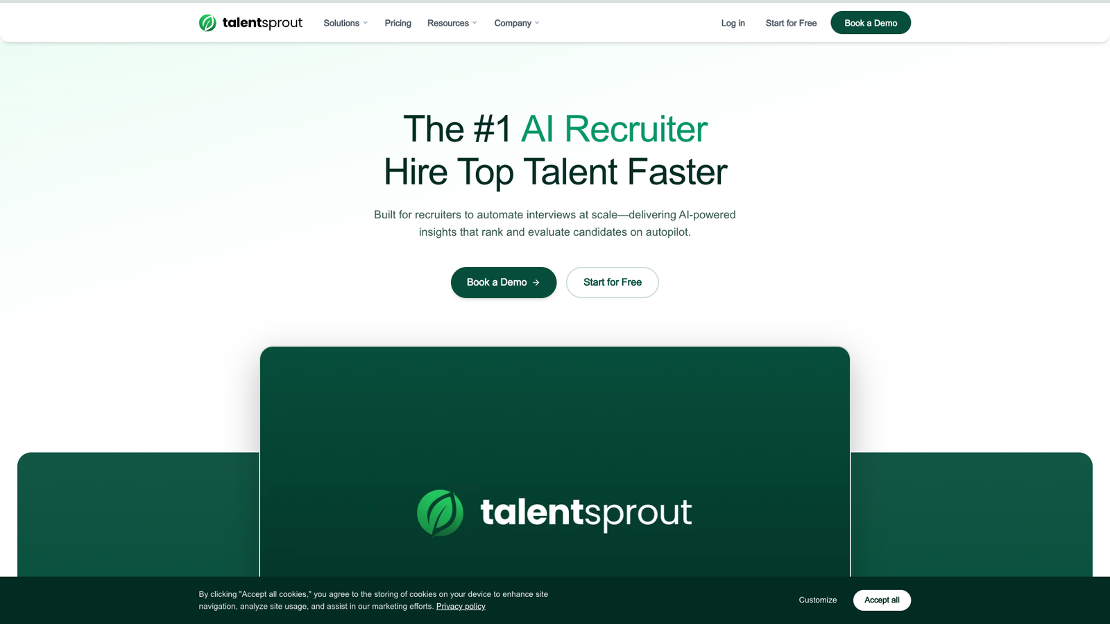 TalentSprout — интерфейс нейросети TalentSprout — интерфейс нейросети