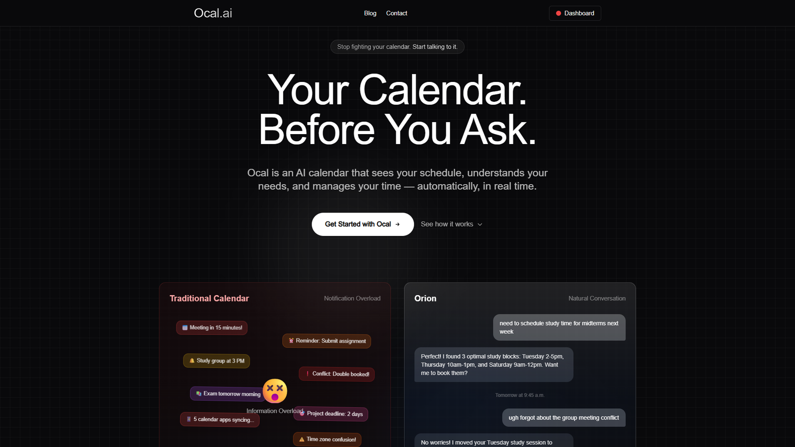 Ocal AI — интерфейс нейросети Ocal AI — интерфейс нейросети