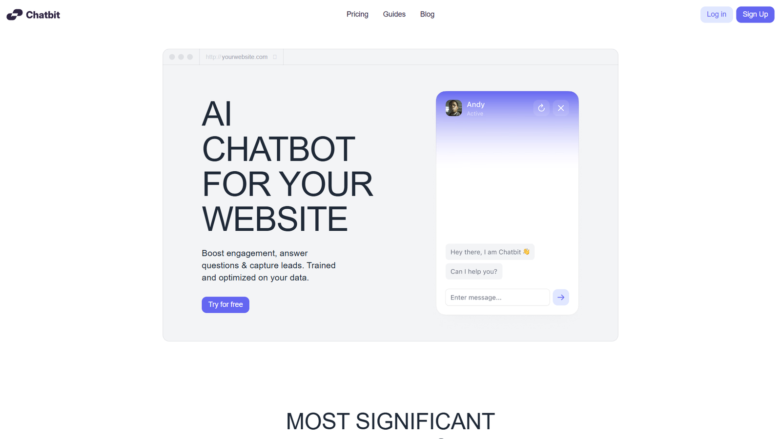 Chatbit — интерфейс нейросети Chatbit — интерфейс нейросети