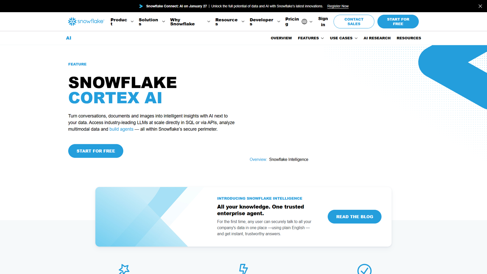 Snowflake Cortex AI — интерфейс нейросети Snowflake Cortex AI — интерфейс нейросети