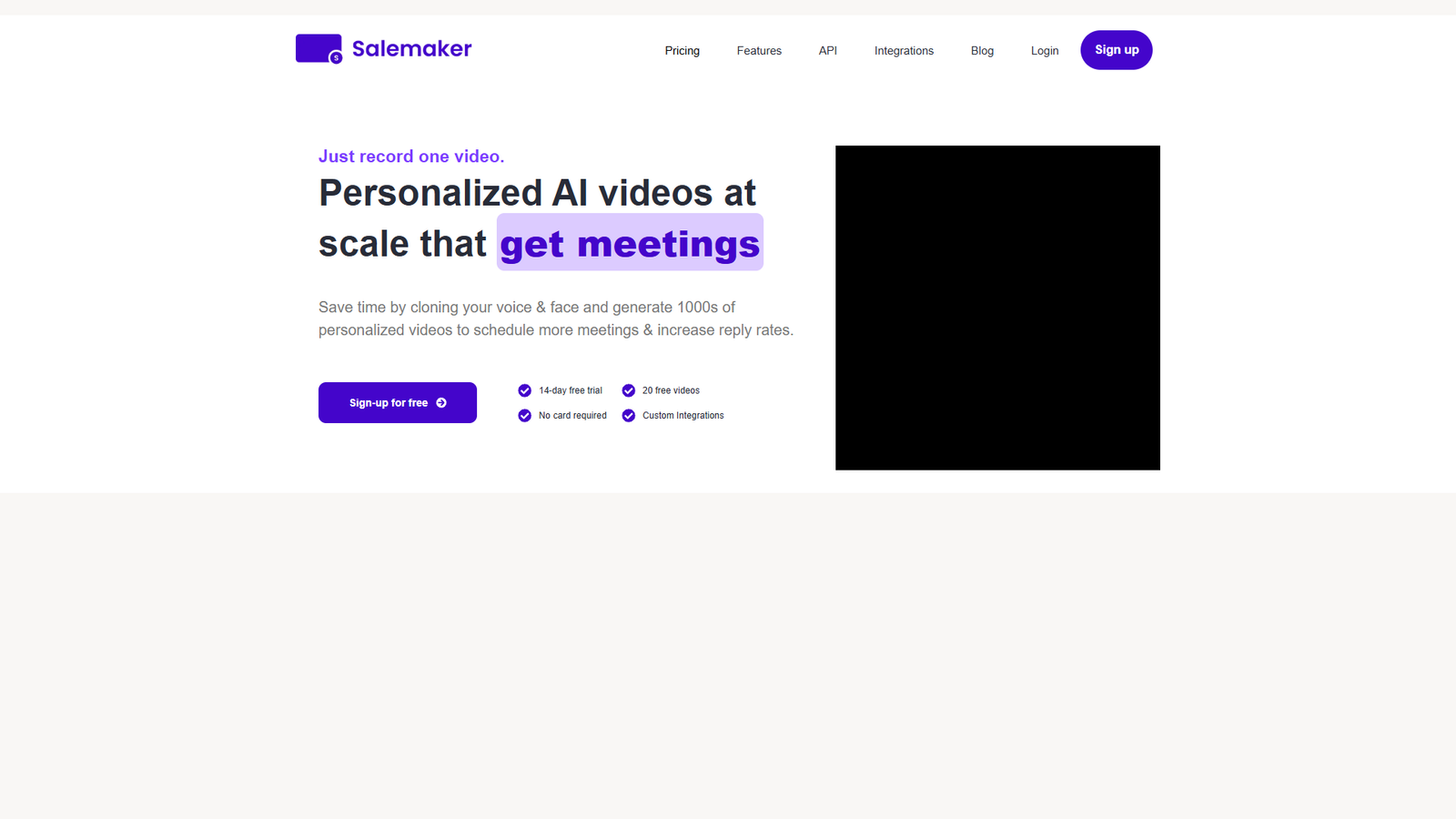 Salemaker — интерфейс нейросети Salemaker — интерфейс нейросети