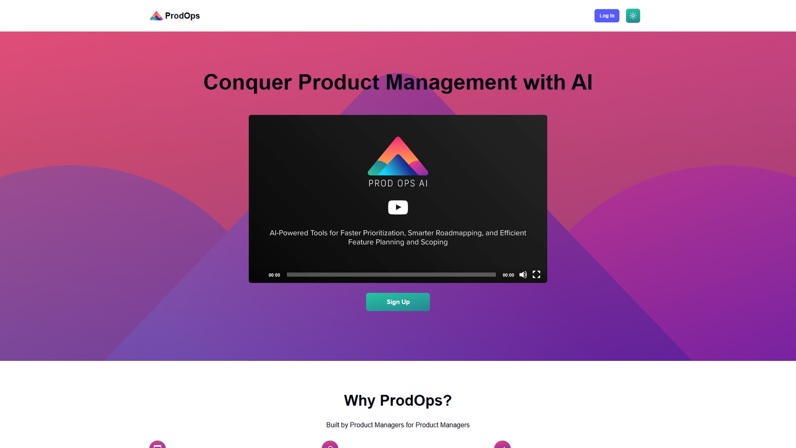 ProdOps — интерфейс нейросети ProdOps — интерфейс нейросети