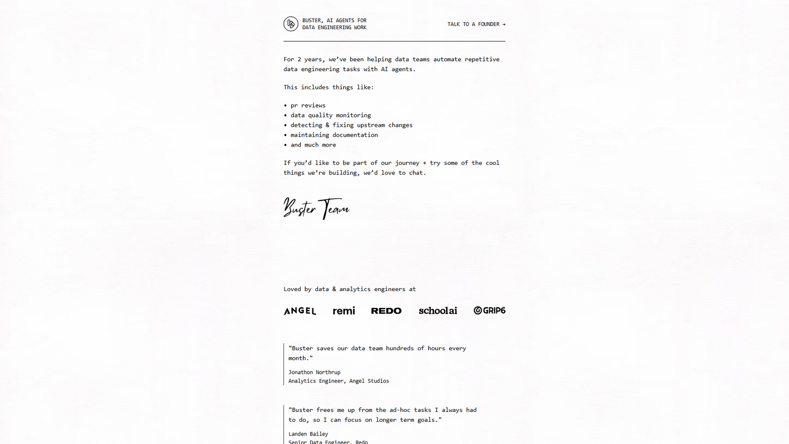 Buster — интерфейс нейросети Buster — интерфейс нейросети