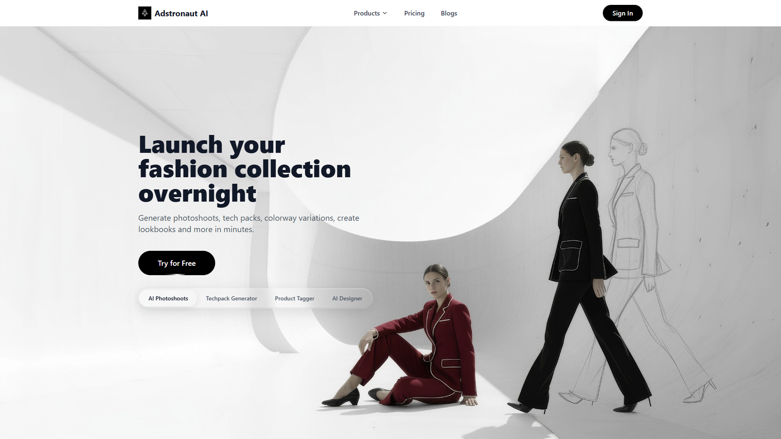 Adstronaut AI — интерфейс нейросети Adstronaut AI — интерфейс нейросети