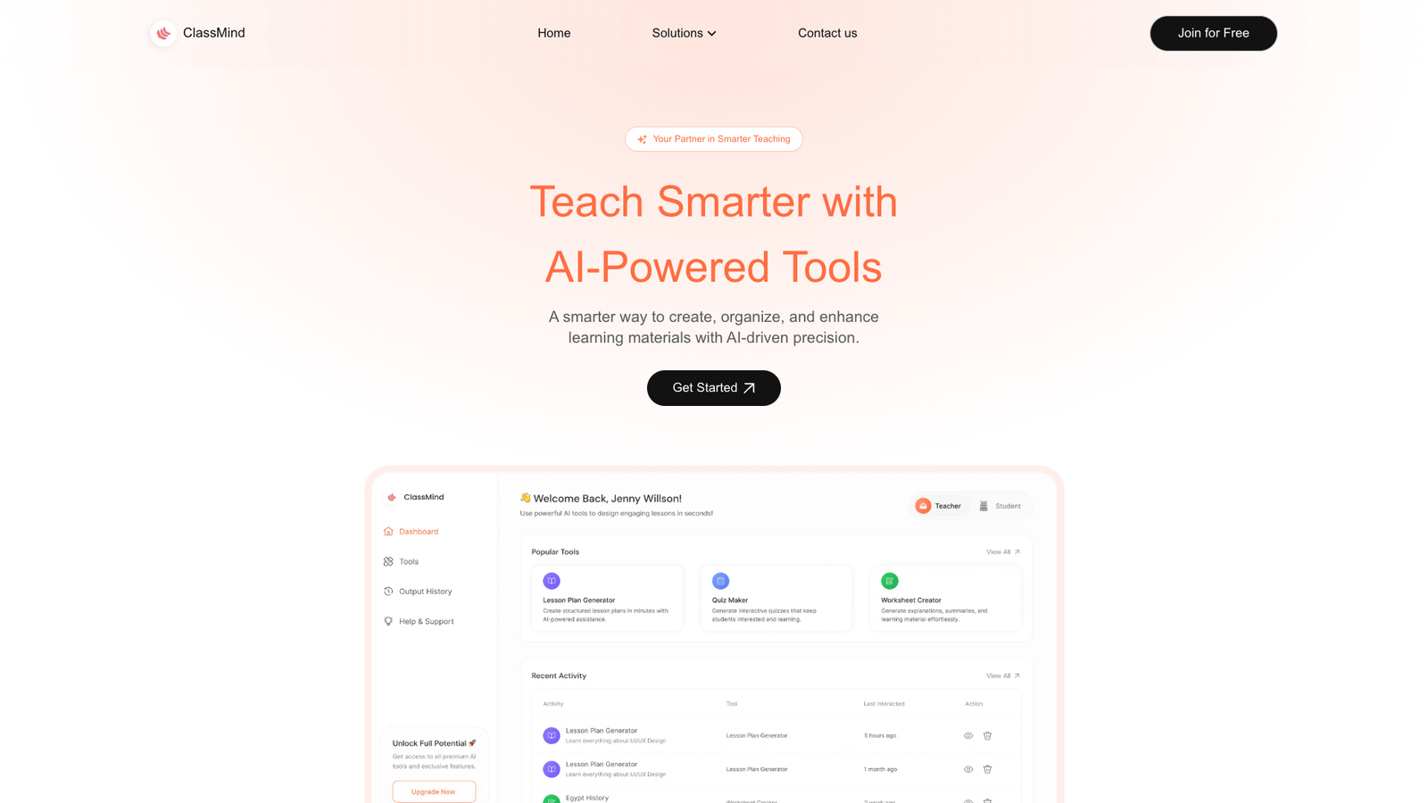 ClassMind — интерфейс нейросети ClassMind — интерфейс нейросети