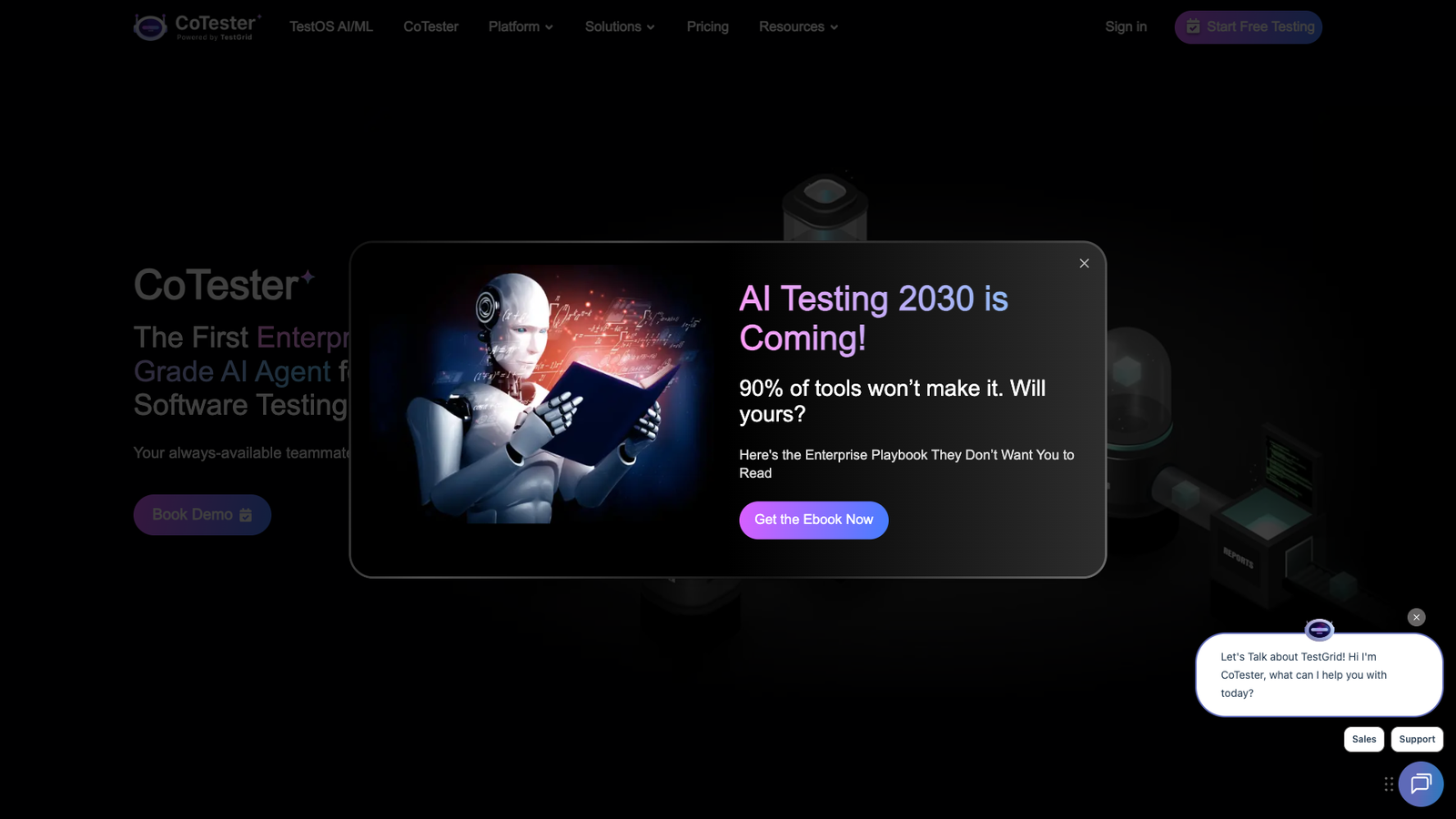 CoTester — интерфейс нейросети CoTester — интерфейс нейросети