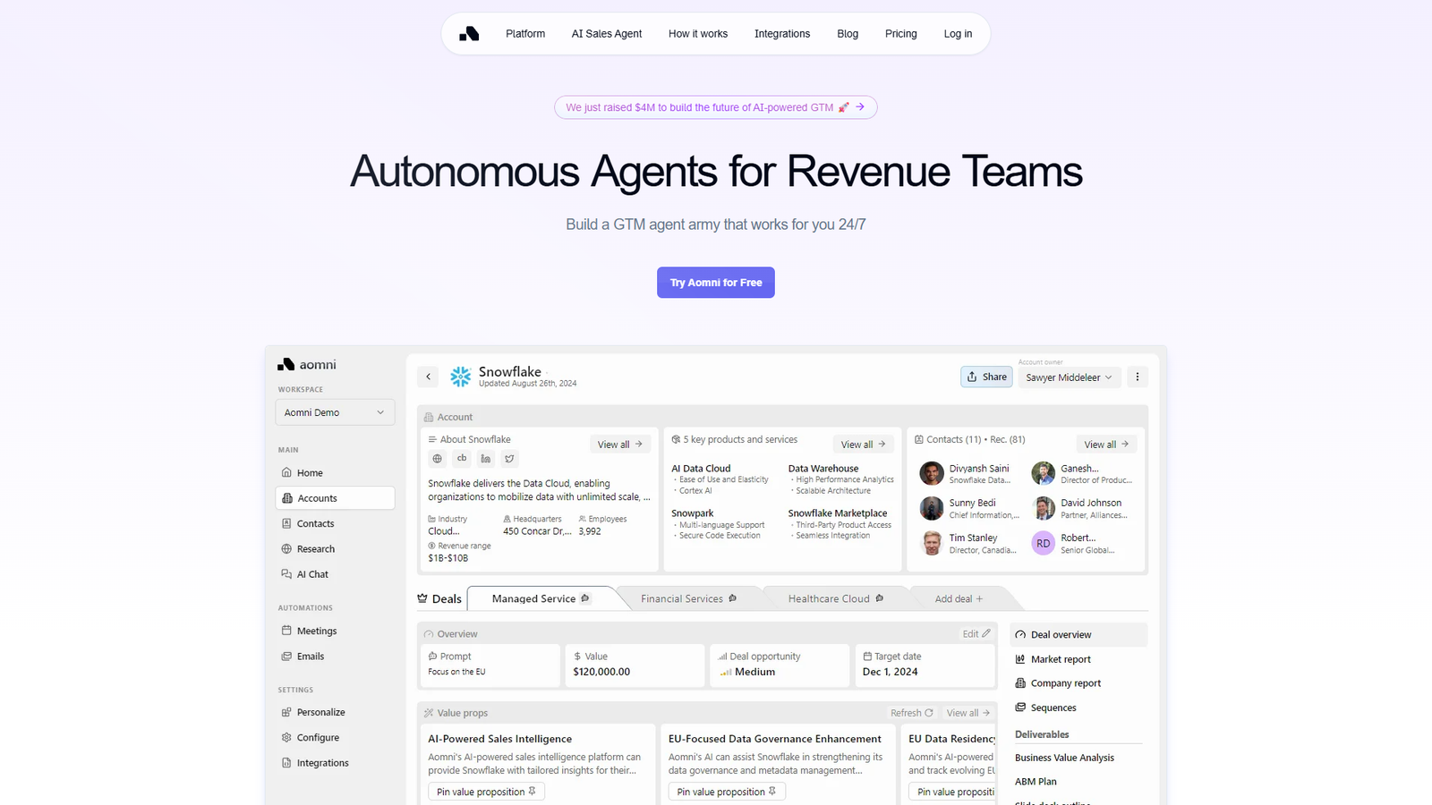 Aomni — интерфейс нейросети Aomni — интерфейс нейросети