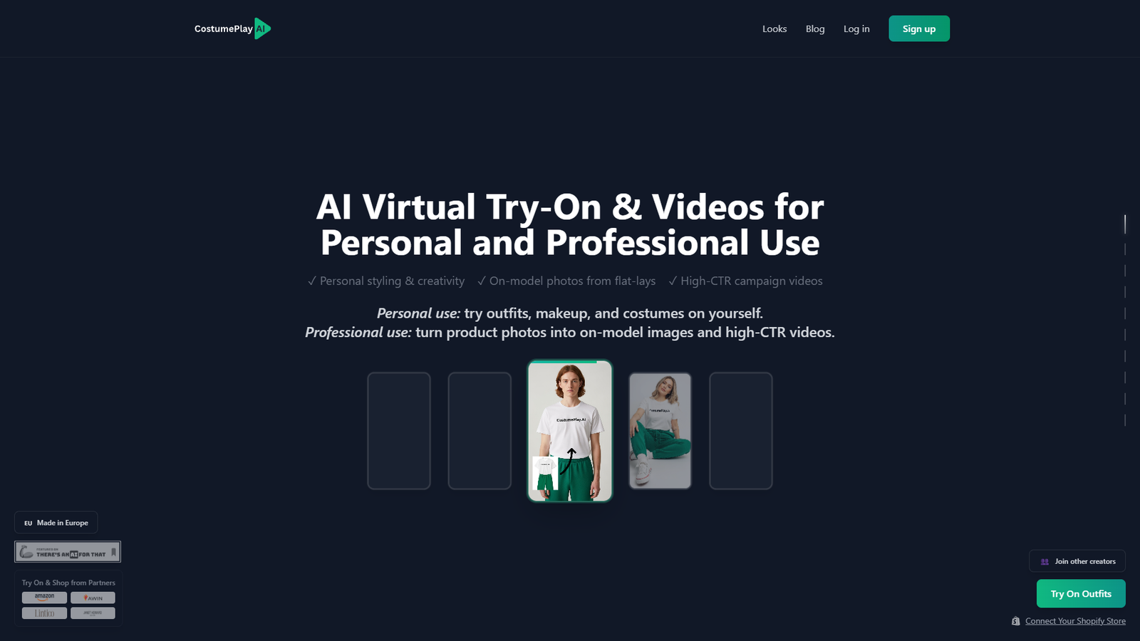 CostumePlay AI — интерфейс нейросети CostumePlay AI — интерфейс нейросети