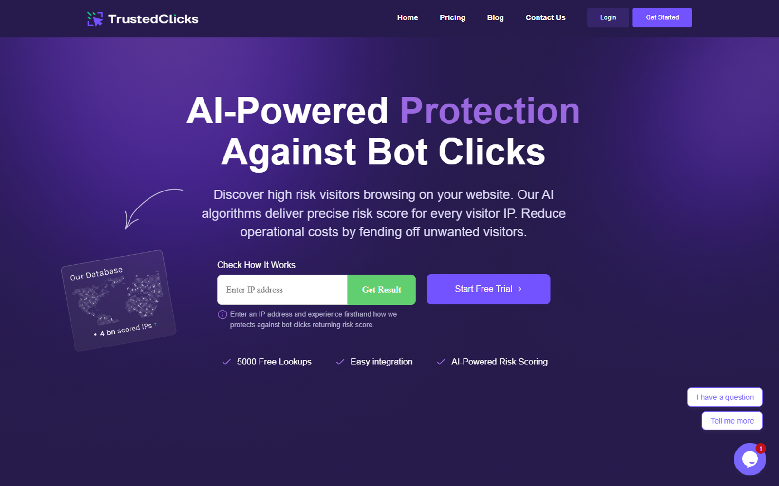 TrustedClicks — интерфейс нейросети TrustedClicks — интерфейс нейросети