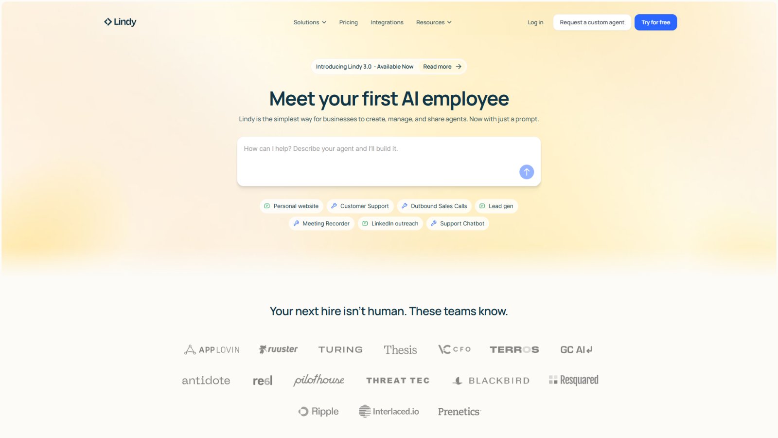 Lindy AI нейросеть Главная страница Lindy AI нейросеть Главная страница