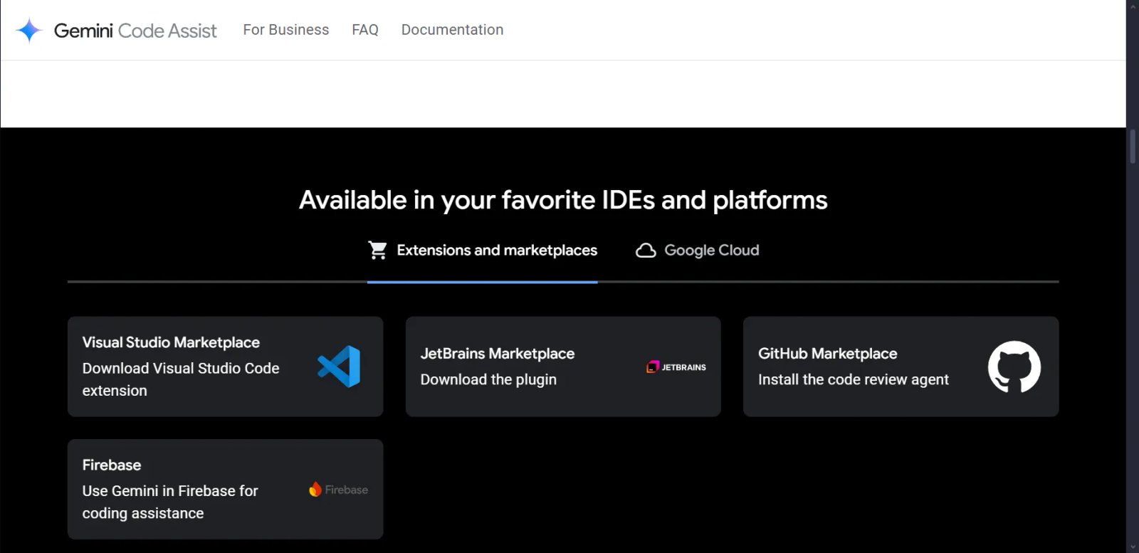 Gemini Code Assist Home Gemini Code Assist Home