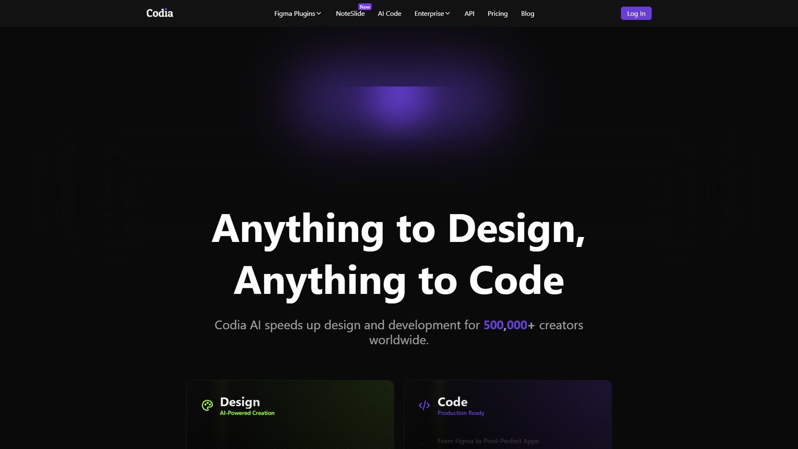 Codia AI — интерфейс нейросети Codia AI — интерфейс нейросети