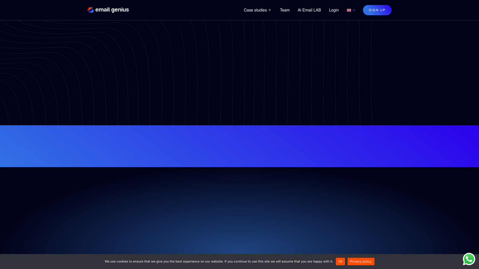 Email Genius — интерфейс нейросети Email Genius — интерфейс нейросети