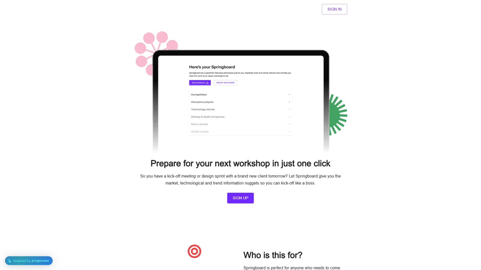 Springboard — интерфейс нейросети Springboard — интерфейс нейросети
