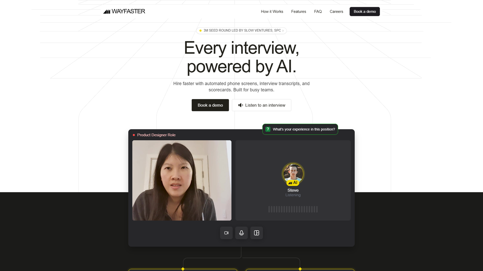 Wayfaster — интерфейс нейросети Wayfaster — интерфейс нейросети
