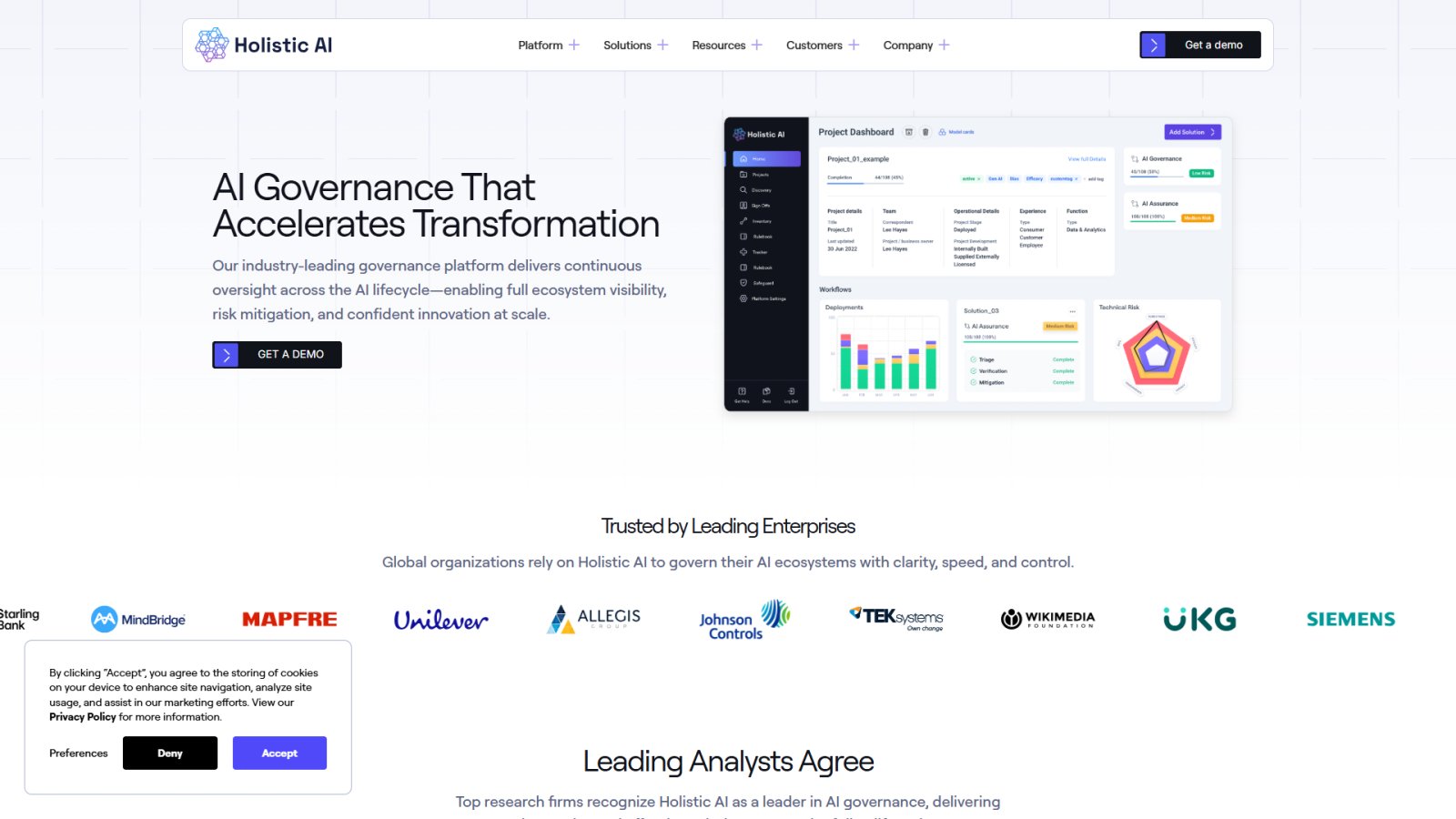 Holistic AI нейросеть Главная страница Holistic AI нейросеть Главная страница