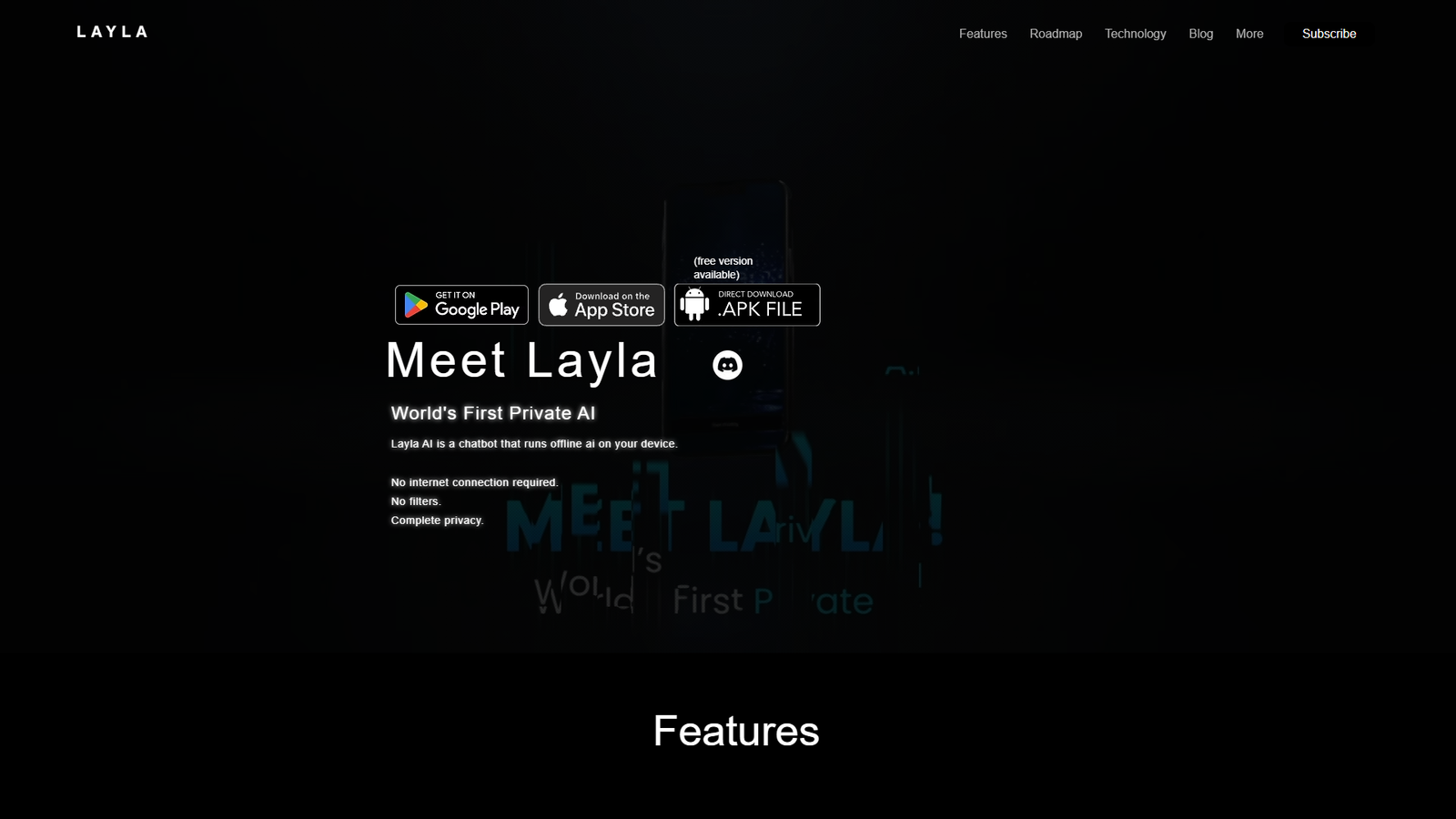 Layla AI — интерфейс нейросети Layla AI — интерфейс нейросети