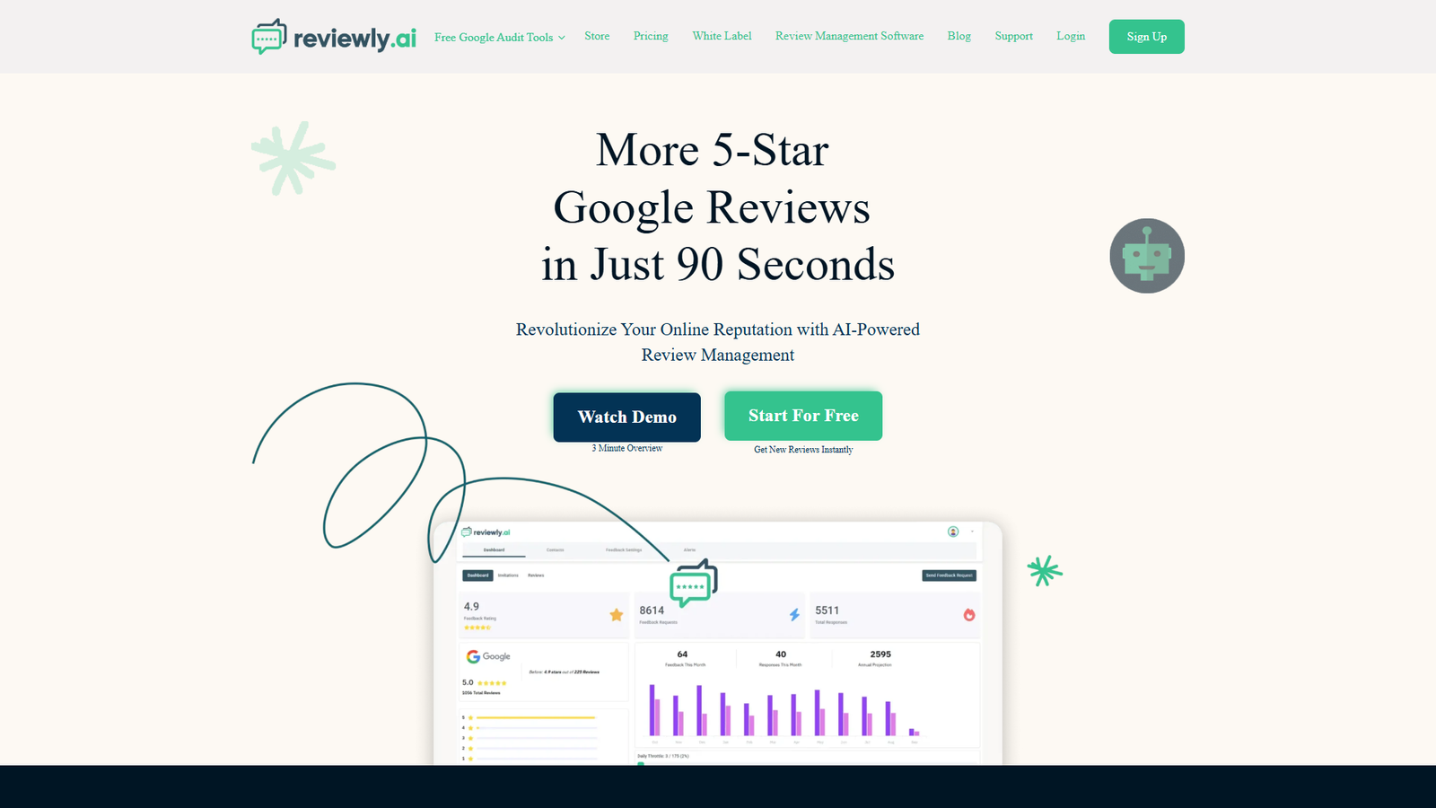 Reviewly — интерфейс нейросети Reviewly — интерфейс нейросети