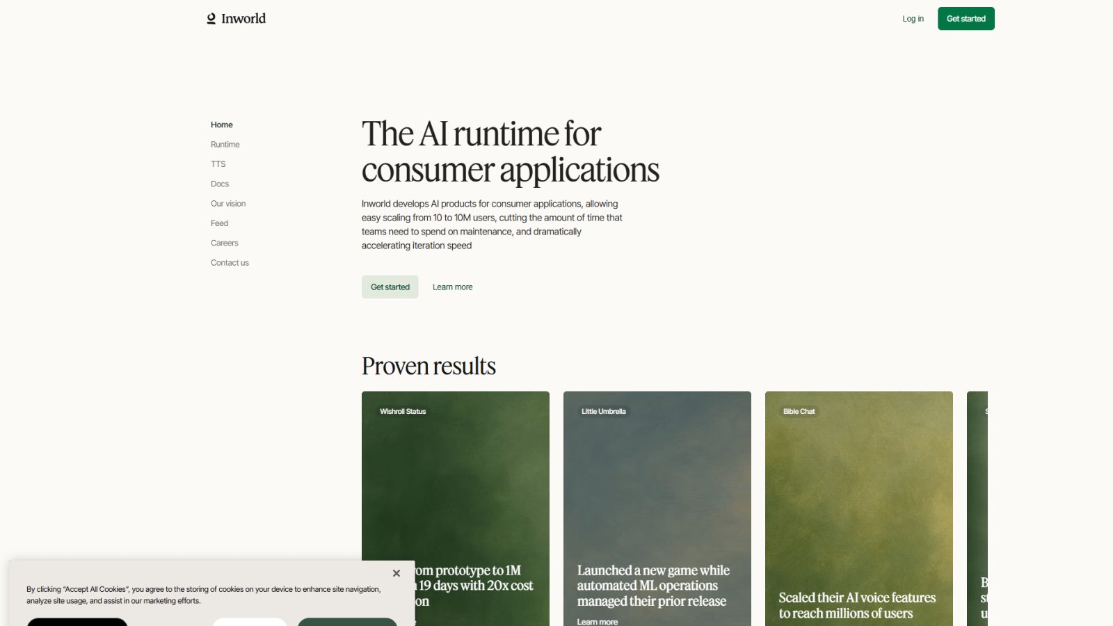Inworld нейросеть Главная страница Inworld нейросеть Главная страница