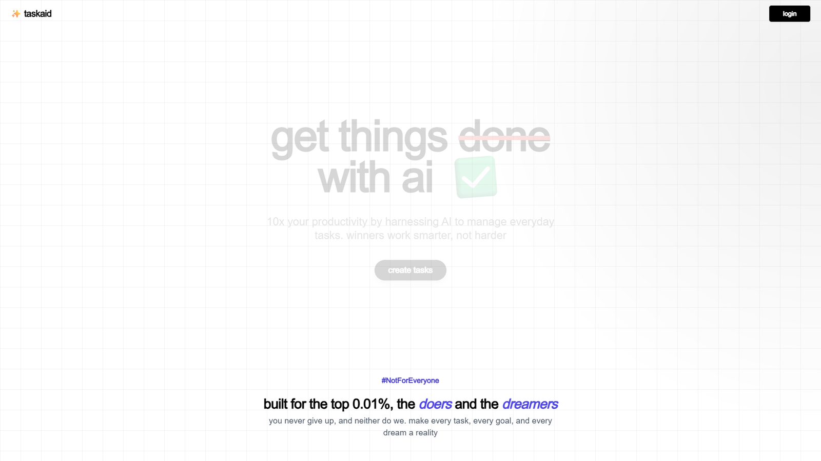 Taskaid AI — интерфейс нейросети Taskaid AI — интерфейс нейросети