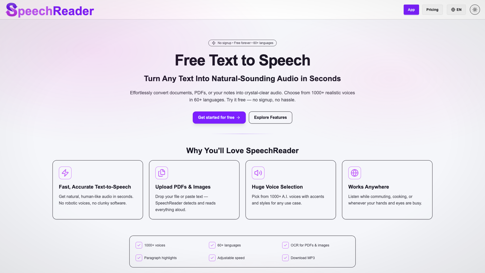 SpeechReader — интерфейс нейросети SpeechReader — интерфейс нейросети