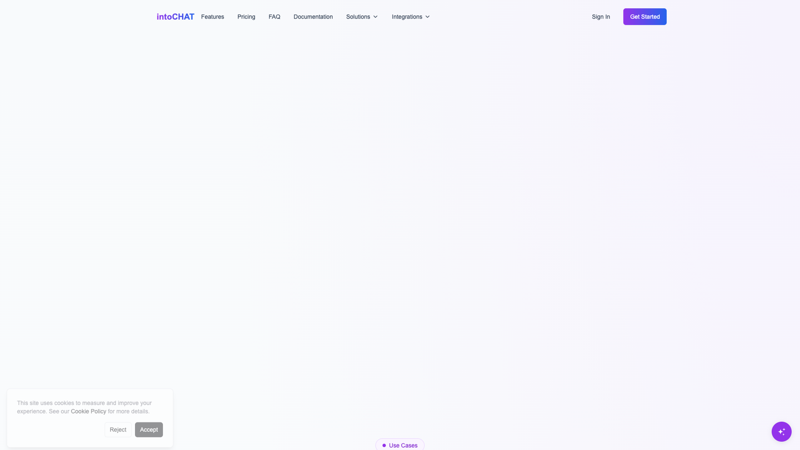 intoCHAT — интерфейс нейросети