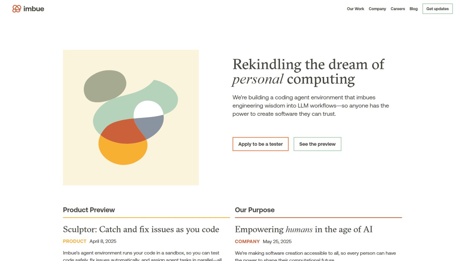 Imbue нейросеть Главная страница Imbue нейросеть Главная страница