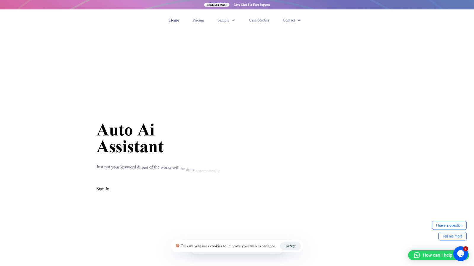 Auto Ai Assistant Autoblogging — интерфейс нейросети Auto Ai Assistant Autoblogging — интерфейс нейросети