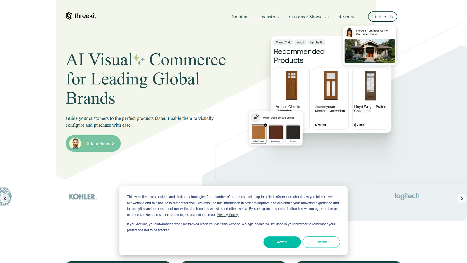 Threekit — интерфейс нейросети Threekit — интерфейс нейросети