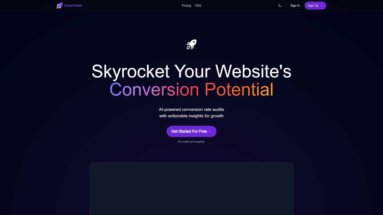 ConvertRocket.ai — интерфейс нейросети ConvertRocket.ai — интерфейс нейросети