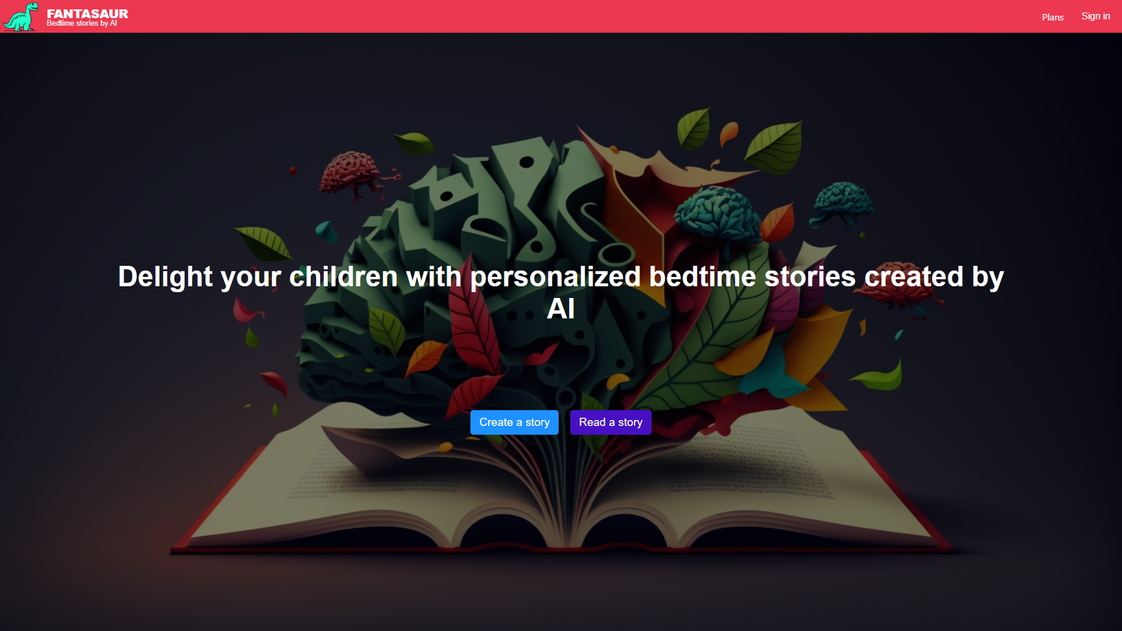 Fantasaur — интерфейс нейросети Fantasaur — интерфейс нейросети