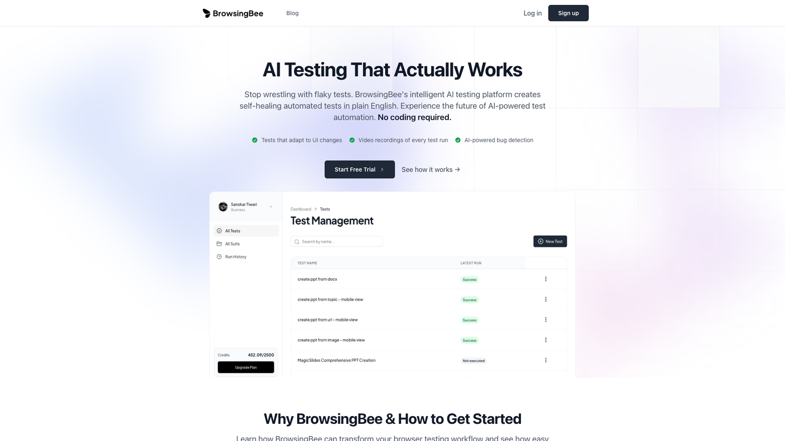 BrowsingBee — интерфейс нейросети BrowsingBee — интерфейс нейросети