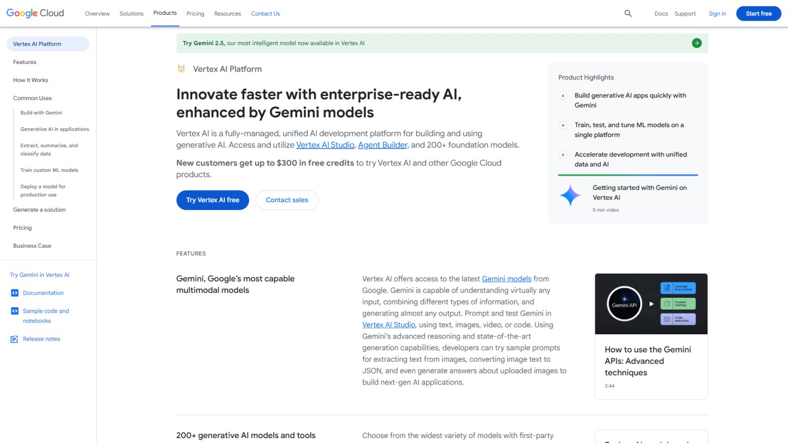 Vertex AI нейросеть Главная страница Vertex AI нейросеть Главная страница
