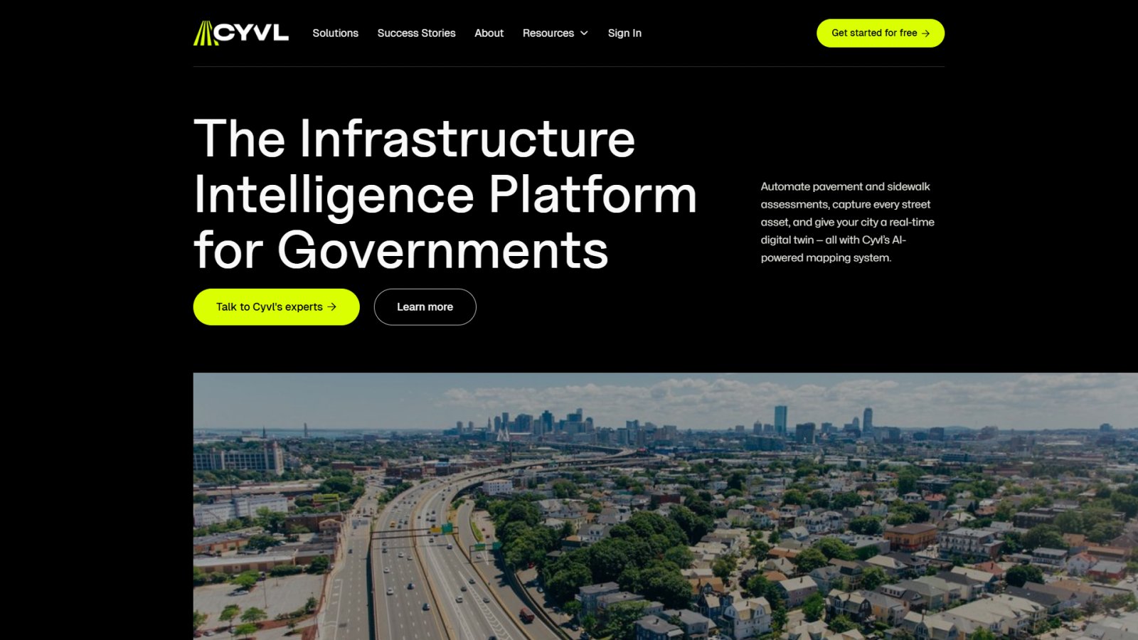 Cyvl.ai нейросеть Главная страница