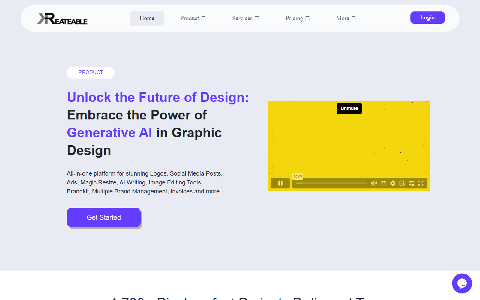 Kreateable — интерфейс нейросети Kreateable — интерфейс нейросети