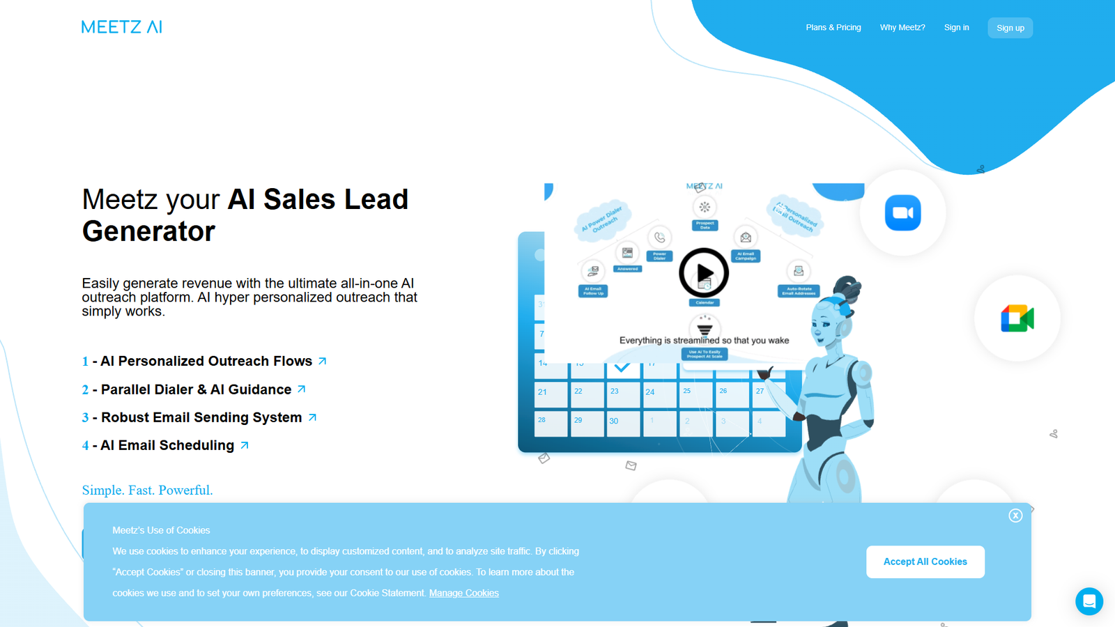 Meetz — интерфейс нейросети Meetz — интерфейс нейросети