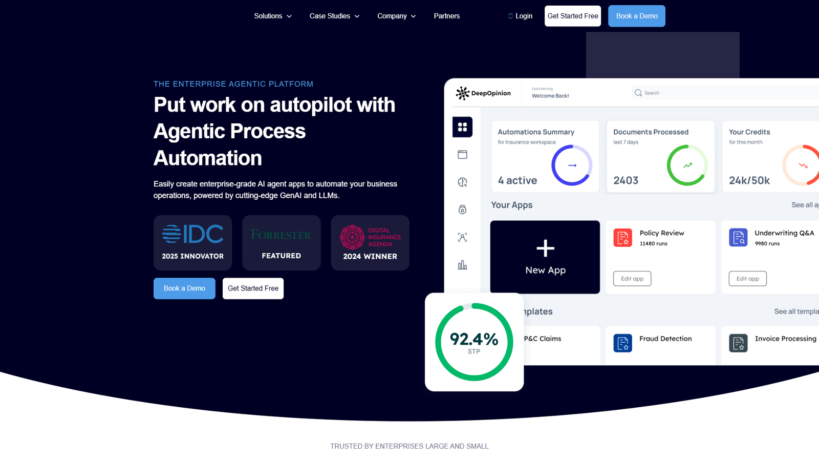 DeepOpinion — интерфейс нейросети DeepOpinion — интерфейс нейросети