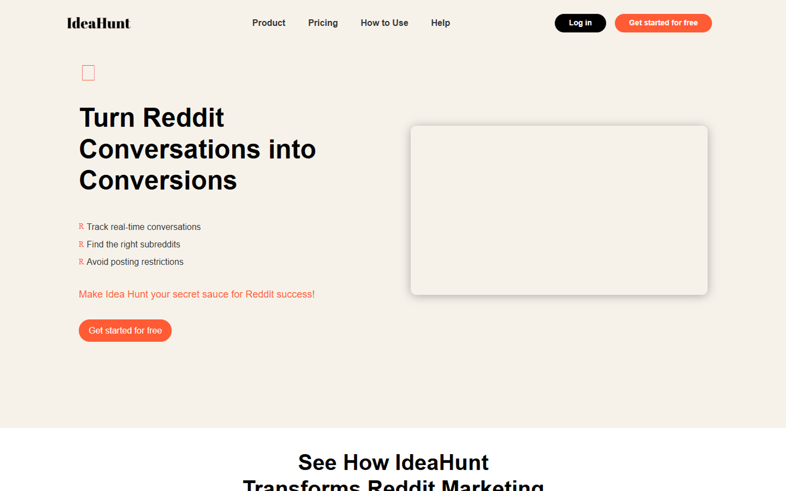 IdeaHunt — интерфейс нейросети IdeaHunt — интерфейс нейросети
