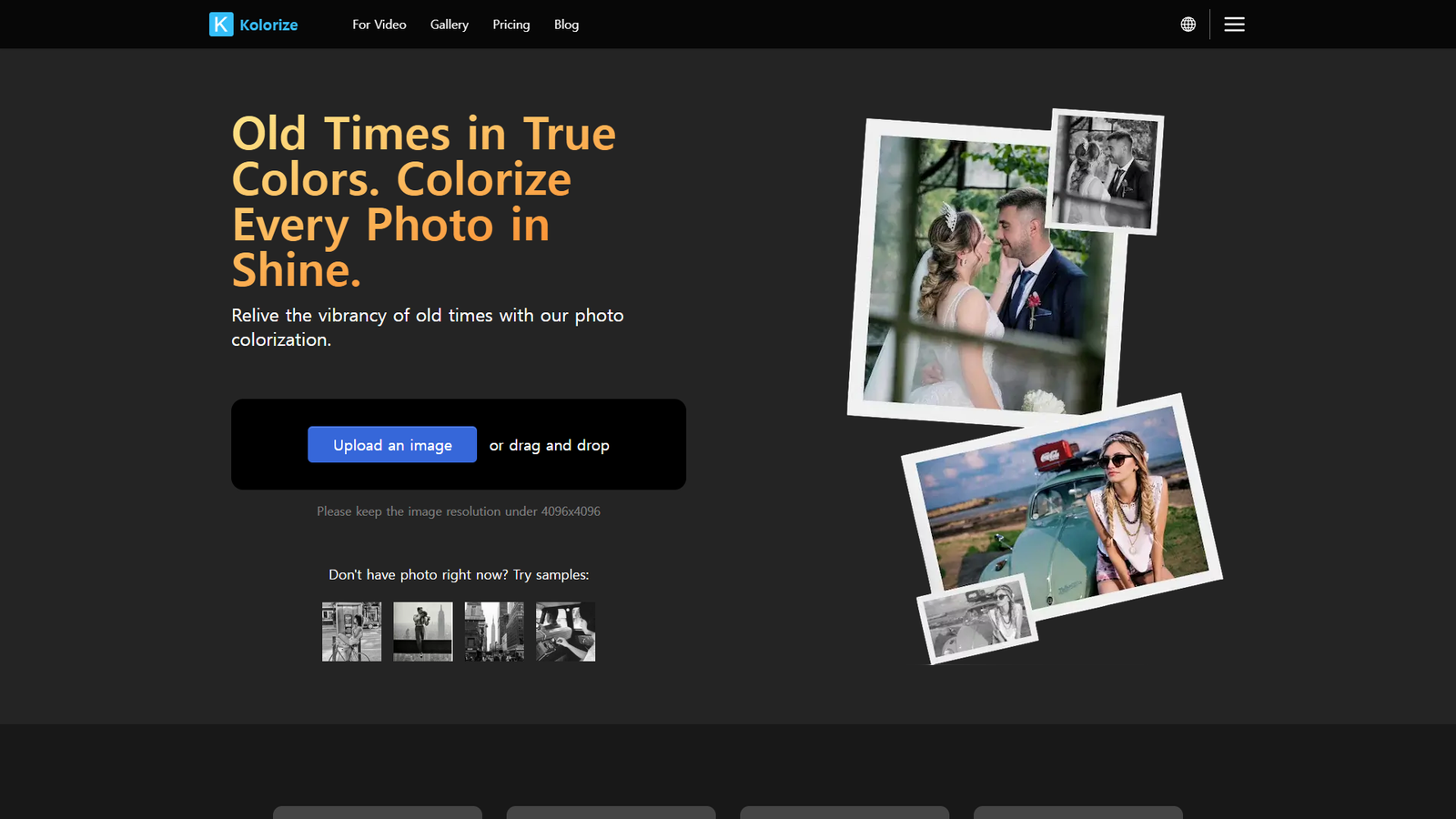 Kolorize — интерфейс нейросети Kolorize — интерфейс нейросети