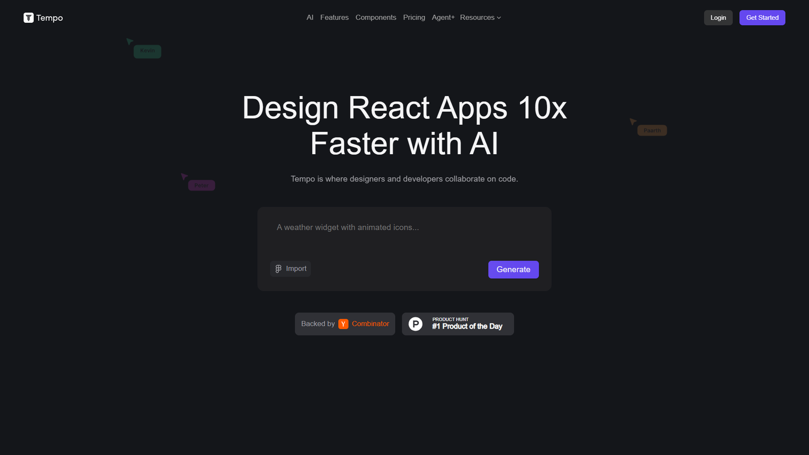 Tempo — интерфейс нейросети Tempo — интерфейс нейросети