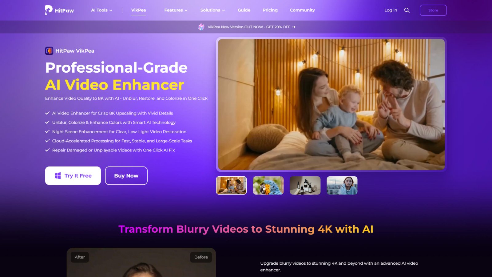 HitPaw VikPea нейросеть Главная страница HitPaw VikPea нейросеть Главная страница