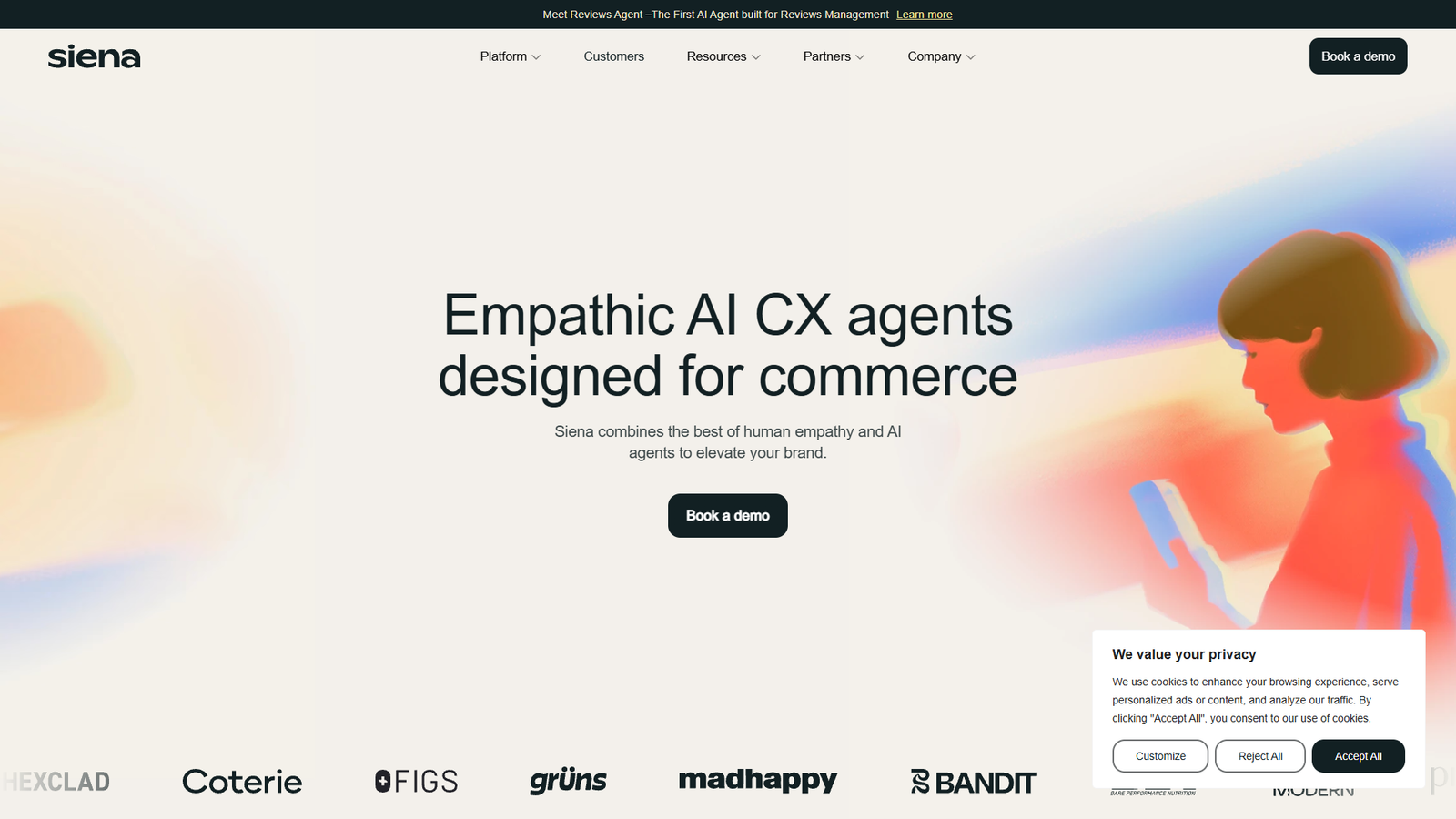 Siena AI — интерфейс нейросети Siena AI — интерфейс нейросети