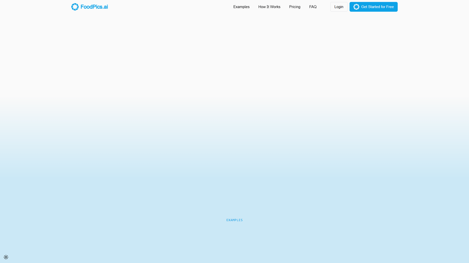 FoodPics.ai — интерфейс нейросети FoodPics.ai — интерфейс нейросети