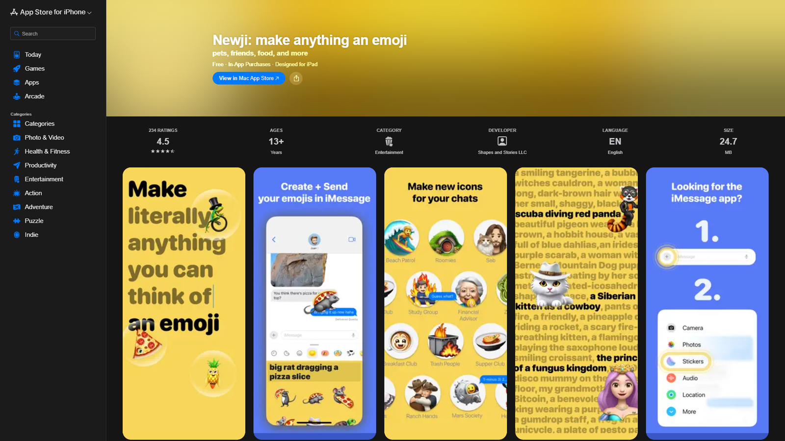 Newji make anything an emoji — интерфейс нейросети Newji make anything an emoji — интерфейс нейросети