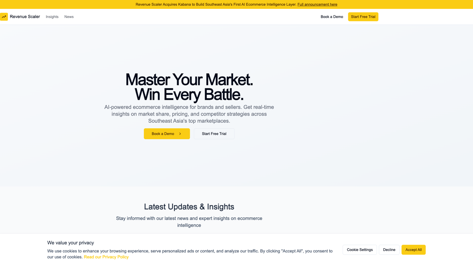 Revenue Scaler — интерфейс нейросети Revenue Scaler — интерфейс нейросети